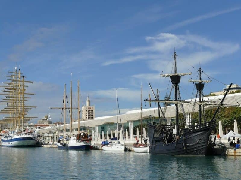 Barcos atracados en Muelle Uno